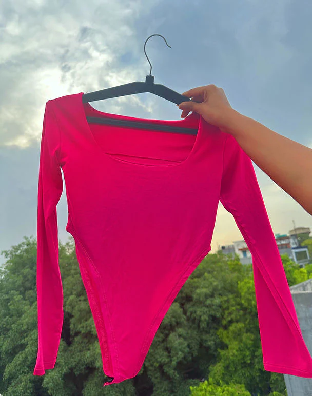 Full Sleeves Fitted Bodysuit - Image 3