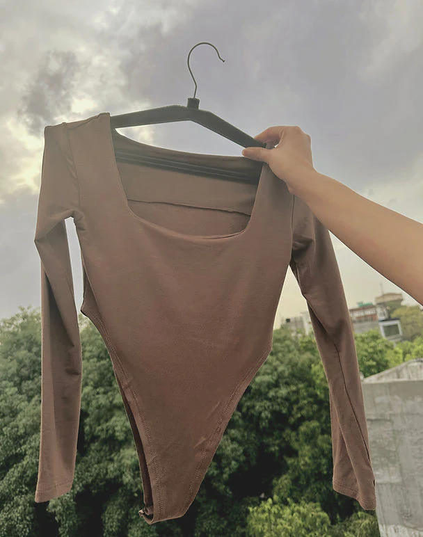 Full Sleeves Fitted Bodysuit - Image 5