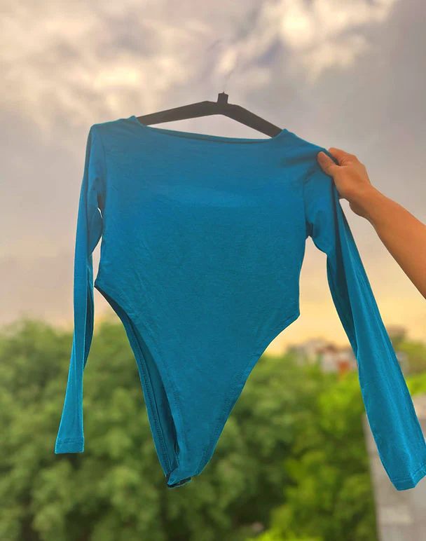 Full Sleeves Fitted Bodysuit - Image 6