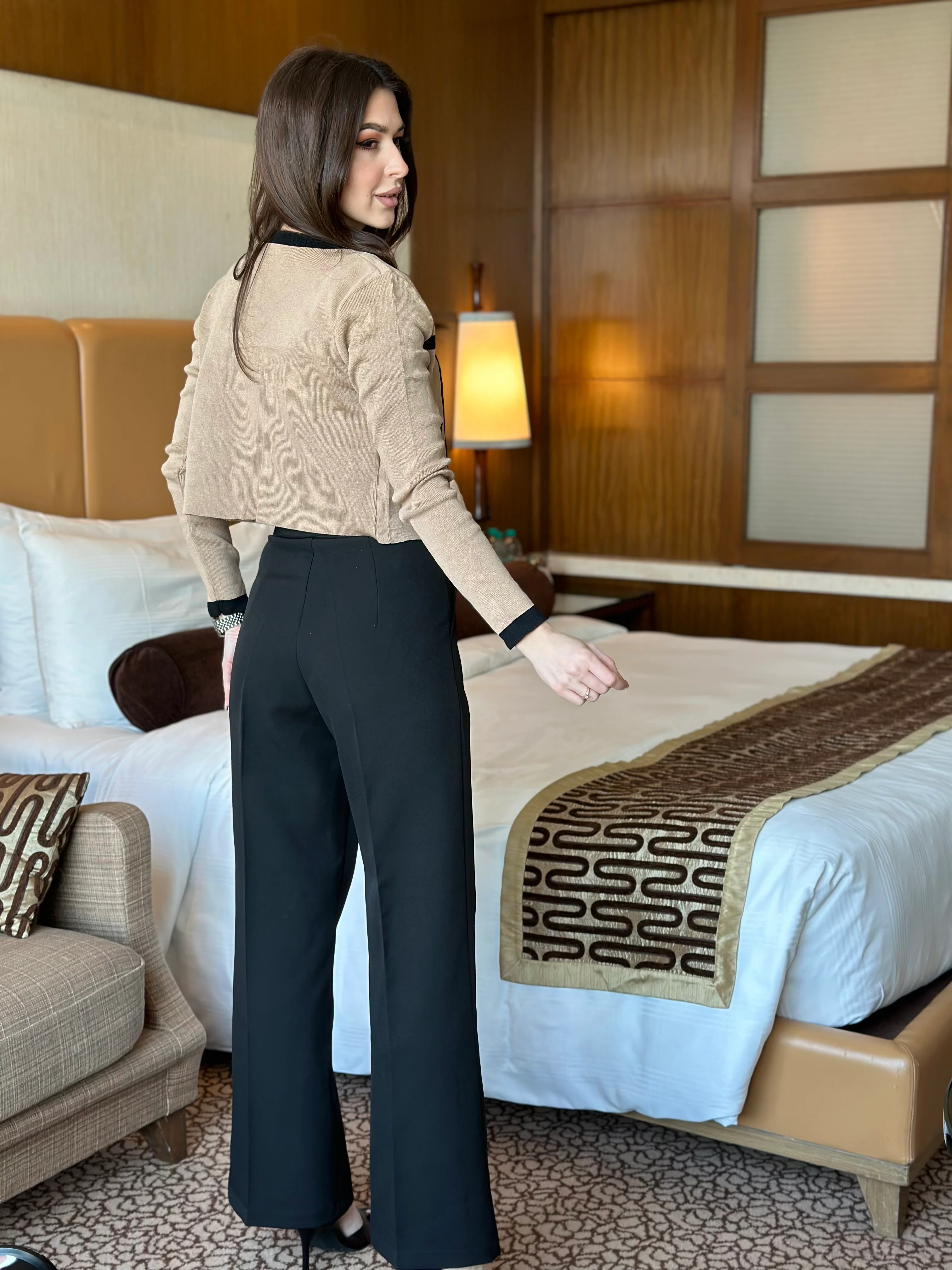 Knitted Shrug Set With Pants - Image 22