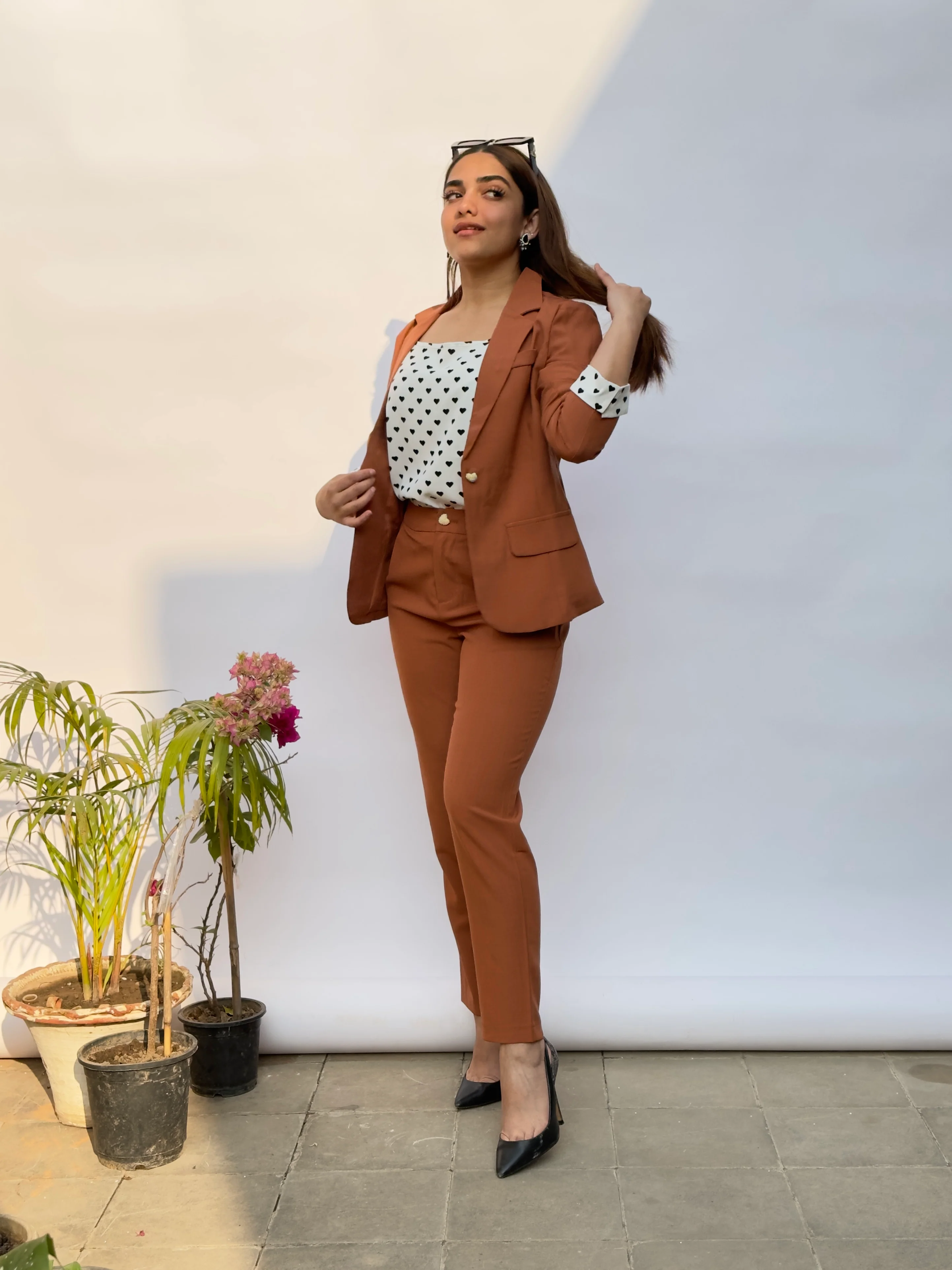 Rust Petite 3 Piece Corporate Set - Image 3